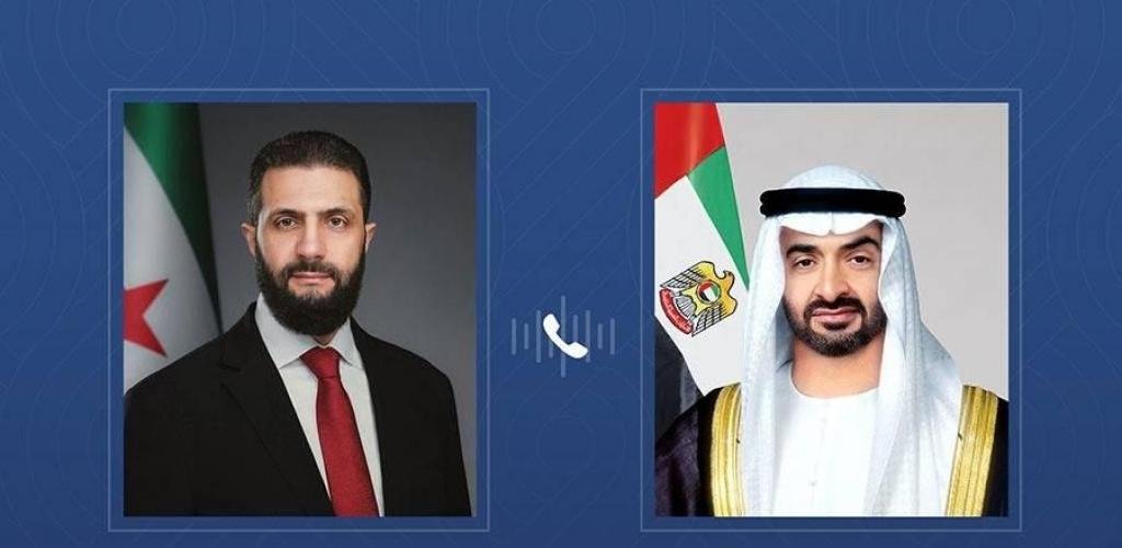 الامارات الان | محمد بن زايد: الإمارات حريصة على دعم وحدة سوريا وأمنها واستقرارها | عيون الجزيرة الامارات