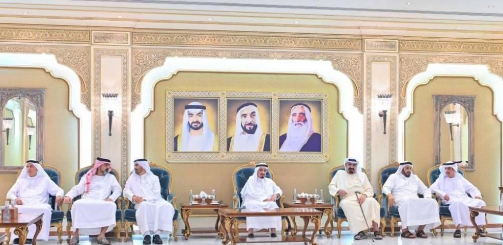 الامارات الان | النعيمي والمعلا يتقبلان تهاني المسؤولين والمواطنين بالشهر الفضيل | عيون الجزيرة الامارات