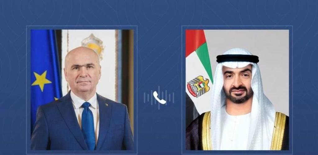 الامارات الان | محمد بن زايد ورئيس وزراء رومانيا يبحثان التداعيات الخطرة للتطورات العسكرية في المنطقة | عيون الجزيرة الامارات