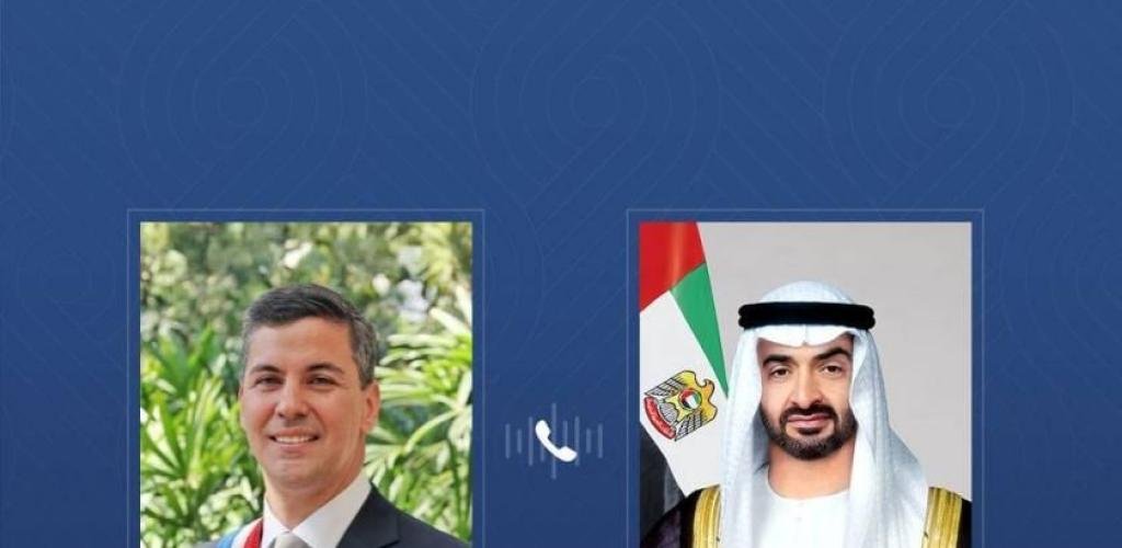 الامارات الان | محمد بن زايد ورئيس الباراغواي يبحثان الاعتداءات الإيرانية السافرة ضد الإمارات | عيون الجزيرة الامارات