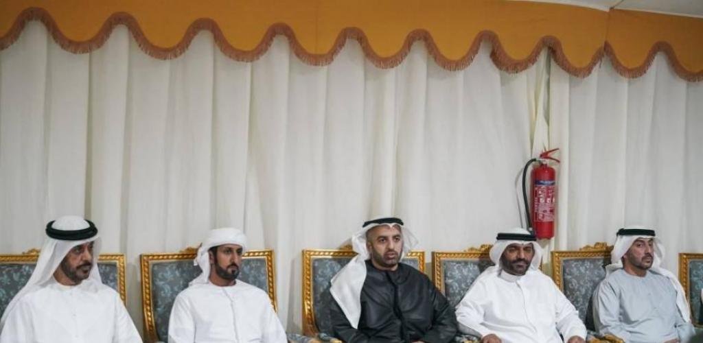 الامارات الان | محمد بن سعود يعزّي في وفاة سويدان الخاطري | عيون الجزيرة الامارات