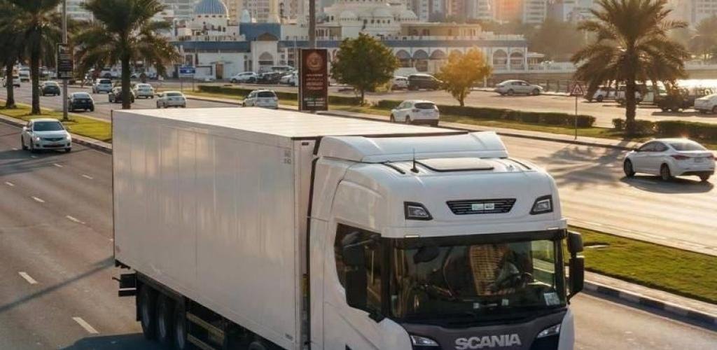 الامارات الان | شرطة الشارقة تدعو السائقين للالتزام بالمسارات البديلة لتسيير الشاحنات مؤقتاً | عيون الجزيرة الامارات