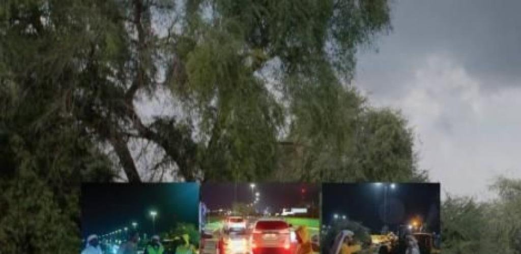 الامارات الان | جهود استثنائية للتعامل مع مياه الأمطار في الظفرة | عيون الجزيرة الامارات