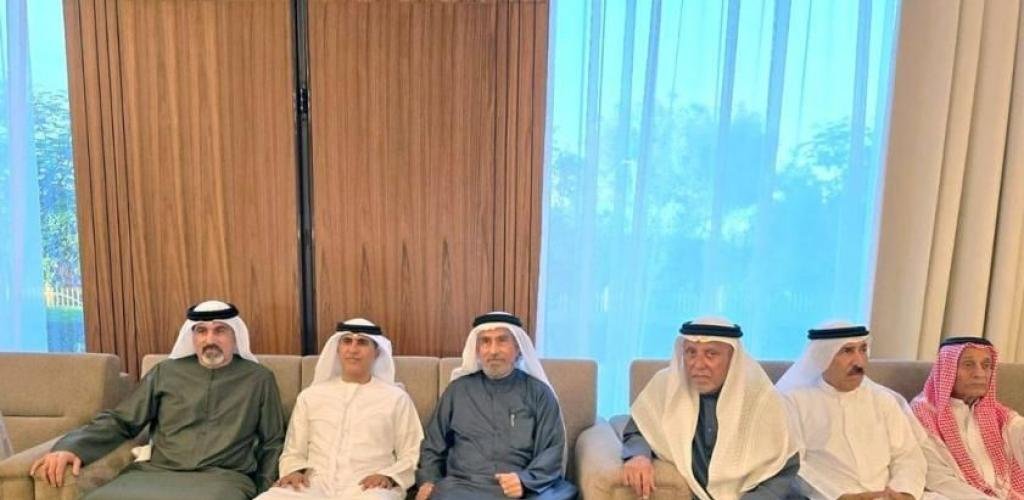 الامارات الان | سالم بن سلطان يعزي في وفاة مريم حسين تهلك | عيون الجزيرة الامارات