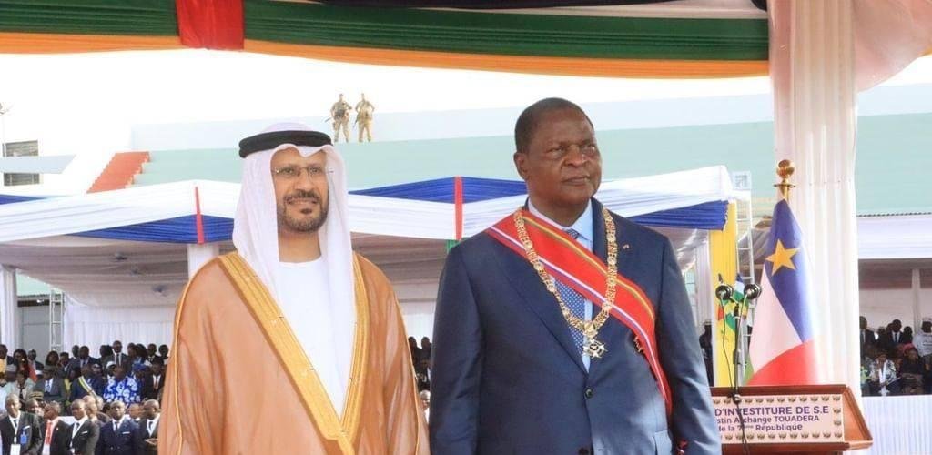 الامارات الان | سفير الإمارات يحضر تنصيب رئيس إفريقيا الوسطى | عيون الجزيرة الامارات