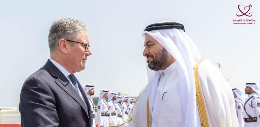 أخبار قطر | رئيس الوزراء البريطاني يغادر الدوحة | عيون الجزيرة قطر