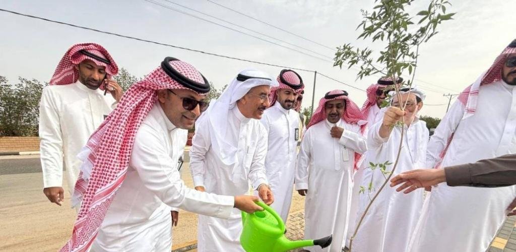 أخبار السعودية | تدشين المرحلة الـ 17 من مبادرة أرض القصيم خضراء برياض الخبراء | عيون الجزيرة السعودية الان