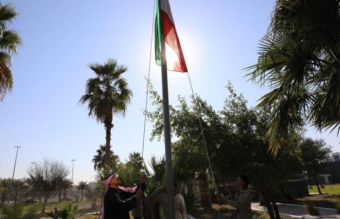 أخبار الكويت | «التربية» تحتفي برفع العلم إيذاناً بانطلاق الاحتفالات الوطنية | عيون الجزيرة الكويت