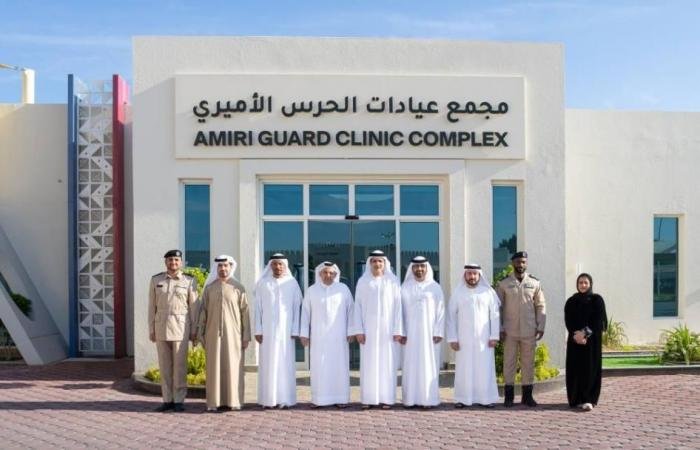 الامارات الان | قائد الحرس الأميري يستقبل مدير مؤسسة الإمارات للخدمات الصحية | عيون الجزيرة الامارات