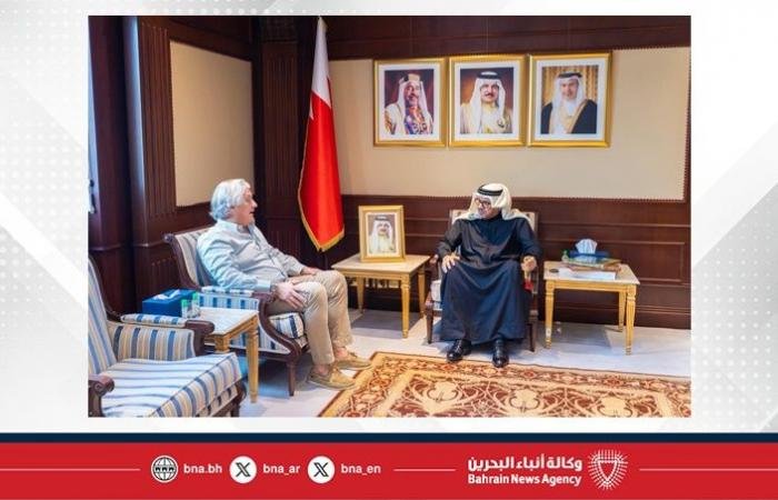 أخبار البحرين | وزير الخارجية يستقبل القنصل الفخري لمملكة البحرين في مدينة فلورانسا بالجمهورية الإيطالية | عيون الجزيرة