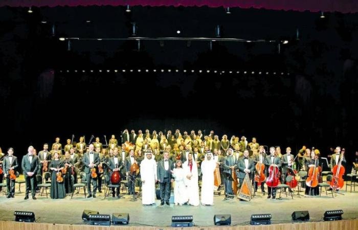 الامارات الان | سالم بن عبد الرحمن يشهد حفل «الأوركسترا الوطنية» | عيون الجزيرة الامارات