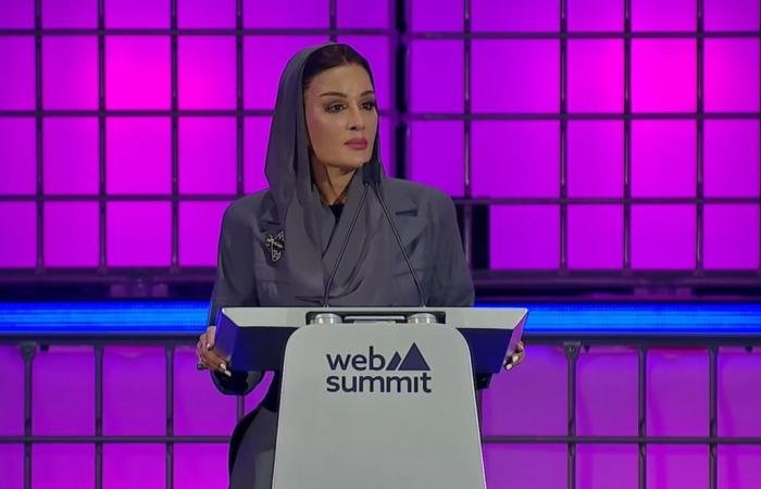 أخبار قطر | صاحبة السمو أمام قمة الويب: قطر الأكثر موثوقية لاستثمار التكنولوجيا وجاهزون لنكون رواداً | عيون الجزيرة قطر