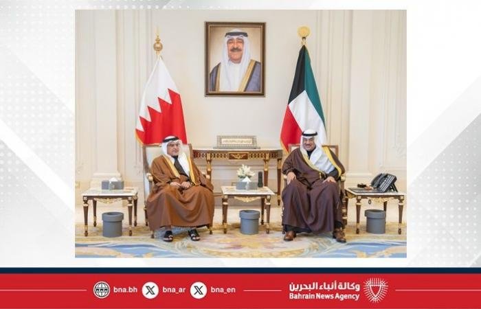أخبار البحرين | في إطار الزيارة الرسمية التي يقوم بها سموه إلى دولة الكويت.. سمو ولي العهد رئيس مجلس الوزراء يؤكد على المستوى المتقدم الذي وصلت إليه العلاقات الأخوية التي تجمع مملكة البحرين ودولة الكويت | عيون الجزيرة
