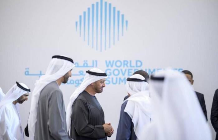 الامارات الان | محمد بن زايد: بفضل رؤية أخي محمد بن راشد أصبحت «قمة الحكومات» ملتقى دولياً للأفكار المبتكرة | عيون الجزيرة الامارات