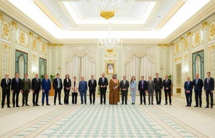 ولي العهد يبحث مع المستشار الألماني تعزيز التعاون في مختلف المجالات