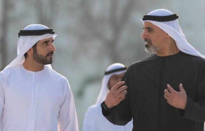 الامارات الان | خالد بن محمد وحمدان بن محمد يزوران «قمة الحكومات» | عيون الجزيرة الامارات