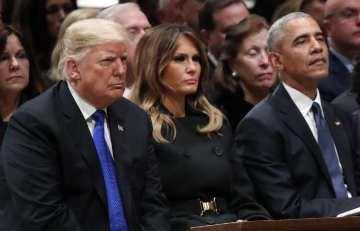 ترامب يحذف منشوره العنصري عن عائلة أوباما بعد ردود فعل غاضبة | عيون الجزيرة