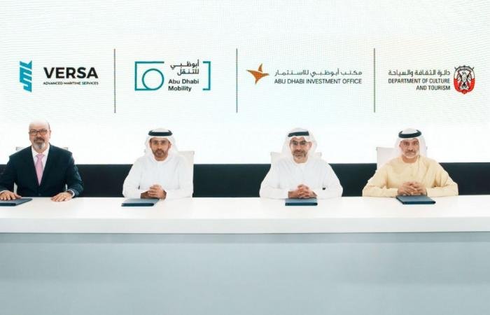 «سياحة أبوظبي» تبرم اتفاقية مع «فيرسا» لإطلاق «سي غلايدر»