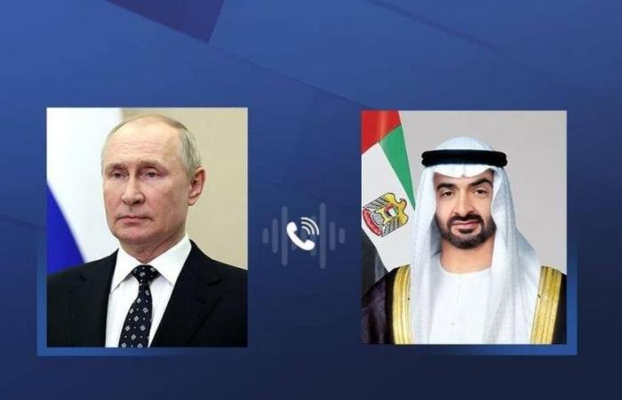 الامارات الان | محمد بن زايد والرئيس الروسي يبحثان العلاقات والتطورات الإقليمية | عيون الجزيرة الامارات
