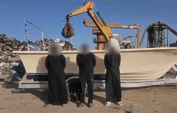 أخبار الكويت | ضبط مواطن ومقيمان بصورة غير قانونية يمارسون الصيد الجائر | عيون الجزيرة الكويت