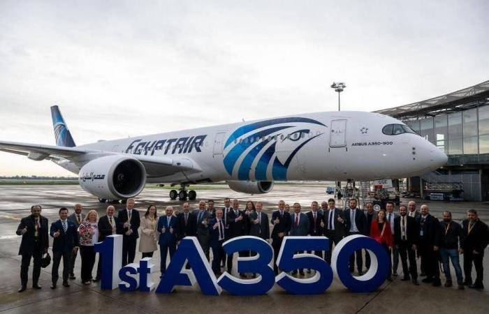 أول طائرة تعمل بالوقود المستدام في«مصر للطيران»