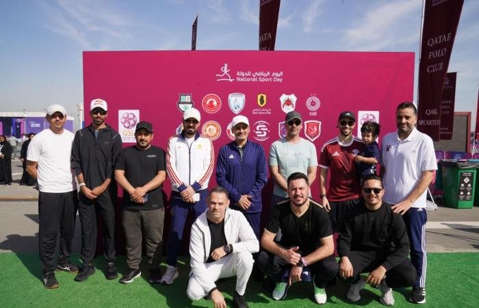 أخبار قطر | مؤسسة دوري نجوم قطر تشارك في فعاليات اليوم الرياضي | عيون الجزيرة قطر