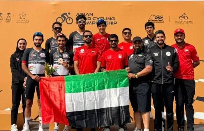 الرياضة الان | عبدالله جاسم يضيف برونزية جديدة إلى سجل الدراجات الإماراتية في آسيا | عيون الجزيرة الرياضي