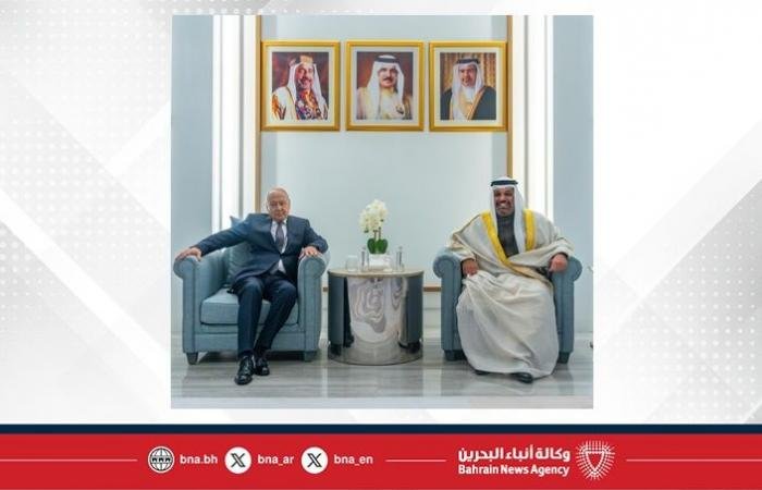 أخبار البحرين | وزير المالية والاقتصاد الوطني يستقبل الأمين العام لجامعة الدول العربية | عيون الجزيرة