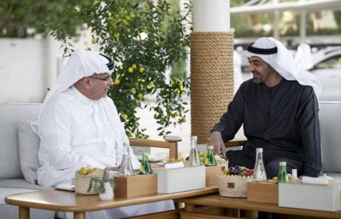 الامارات الان | محمد بن زايد وولي عهد البحرين يبحثان الأواصر التاريخية الراسخة في أبوظبي (فيديو) | عيون الجزيرة الامارات