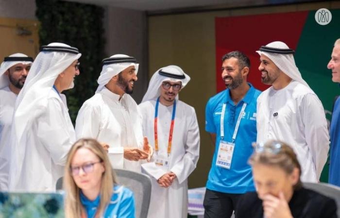 الرياضة الان | نهيان بن زايد وذياب بن محمد يشهدان ألعاب الماسترز 2026 | عيون الجزيرة الرياضي