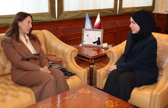 أخبار قطر | المندوب الدائم لدولة قطر لدى الأمم المتحدة تجتمع مع الممثلة الخاصة للأمين العام المعنية بالأطفال والصراعات المسلحة | عيون الجزيرة قطر