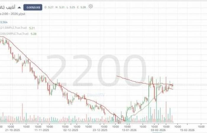 سهم "أنابيب" يتأهب لاختراق مقاومة هامة