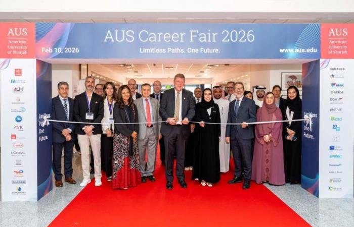 الامارات الان | معرض الوظائف في «أمريكية الشارقة» يوفر للطلبة والخريجين 560 فرصة تدريبية ووظيفية | عيون الجزيرة الامارات