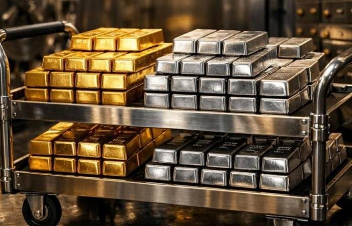 الذهب يتماسك عند 5000 دولار.. والفضة بـ 77