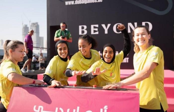 الرياضة الان | 4 فرق تتأهل إلى ختام تحدي السيدات في ألعاب دبي 2026 | عيون الجزيرة الرياضي
