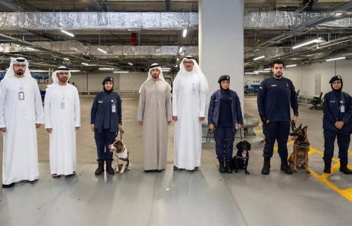 الامارات الان | رئيس جهاز مكافحة المخدِّرات يتفقد منظومة التفتيش بمطار زايد الدولي | عيون الجزيرة الامارات