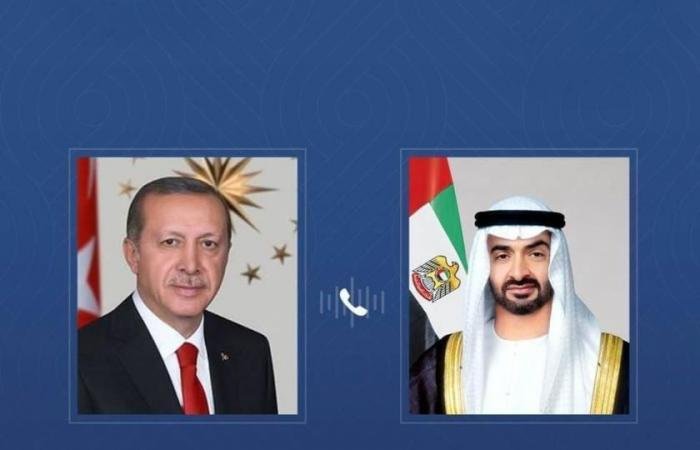 الامارات الان | محمد بن زايد وأردوغان يبحثان علاقات التعاون بين الإمارات وتركيا | عيون الجزيرة الامارات