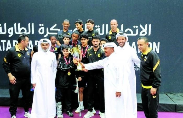 الرياضة في قطر | القطراوي بطلا لكأس الاتحاد لكرة الطاولة | عيون الجزيرة الاخبارية