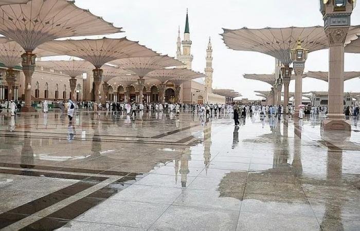 أخبار السعودية | حرارة وأمطار بمكة المكرمة والمدينة المنورة | عيون الجزيرة السعودية الان