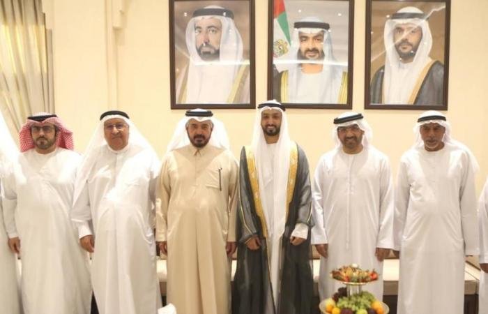 الامارات الان | عبدالله آل ثاني وعصام بن صقر يحضران أفراح آل علي | عيون الجزيرة الامارات