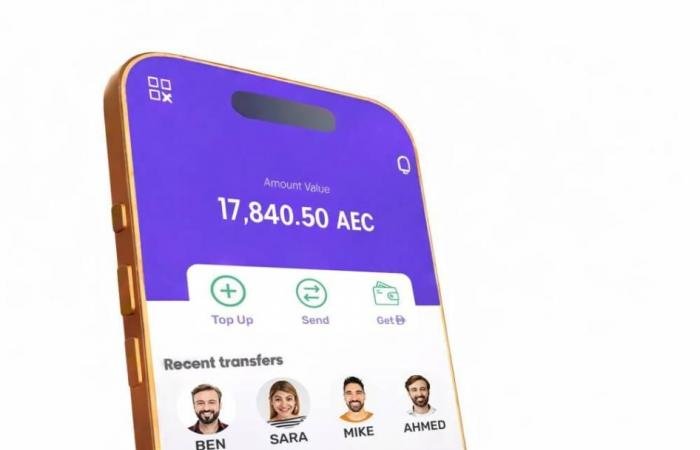 «المركزي» يوافق على إعادة شحن «إيه إي كوين»