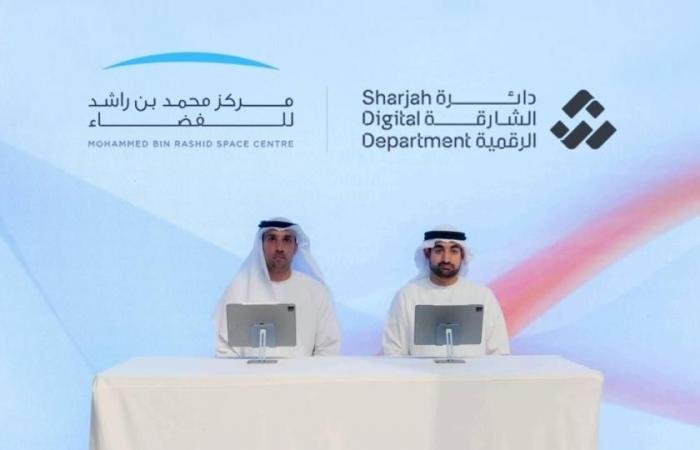 الامارات الان | «محمد بن راشد للفضاء» و«الشارقة الرقمية» يوقعان مذكرة تفاهم | عيون الجزيرة الامارات