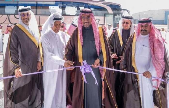 وزير الصناعة يدشن مصانع متقدمة للأغذية والأدوية ومنتجات البناء في مدينة سدير