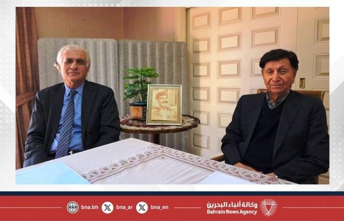 أخبار البحرين | مستشار جلالة الملك للشؤون الاقتصادية يستقبل الدكتور جاسم حاجي | عيون الجزيرة