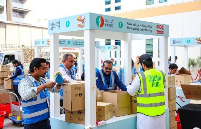 الامارات الان | «اينوك» تجهّز 3570 صندوقاً غذائياً للمحتاجين | عيون الجزيرة الامارات
