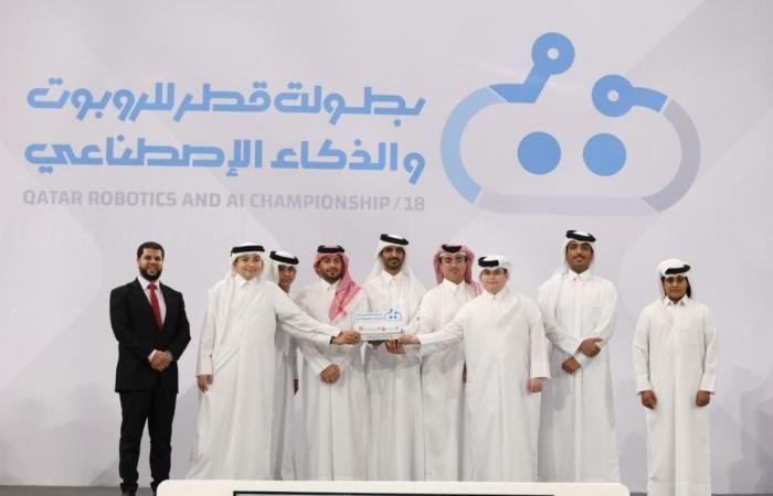 أخبار قطر | مدارس مجموعة "تعلّم" تحصد عشر جوائز في بطولة قطر للروبوت والذكاء الاصطناعي 2026 | عيون الجزيرة قطر