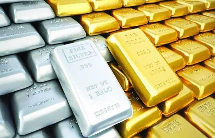 الذهب يتجاوز 5000 دولار مجدداً والفضة تتخطى 6%