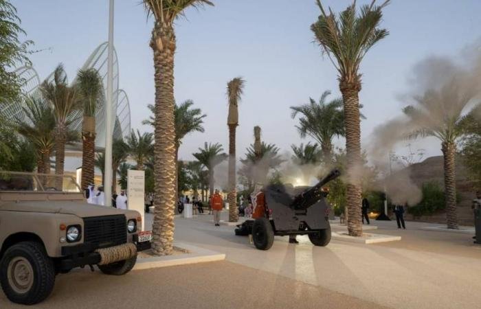 الامارات الان | إطلاق مدفع الإفطار لأول مرة في متحف زايد الوطني | عيون الجزيرة الامارات