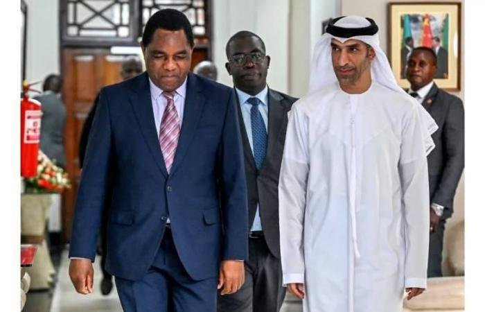 الإمارات وزامبيا تبحثان سبل الارتقاء بالعلاقات التجارية والاستثمارية