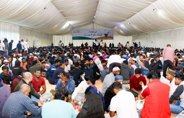 أخبار قطر |  وزارة الأوقاف: مشروع إفطار صائم يشهد نقلة نوعية بزيادة أعداد مواقع خيام الإفطار | عيون الجزيرة قطر